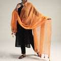 Buy Leheriya Tie-Dye Mothra Kota Doria Cotton Dupatta with Tassels Online at iTokri.com