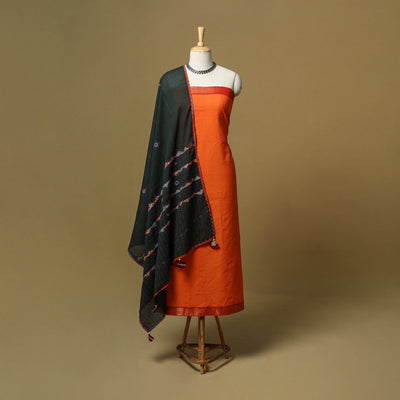 Mangalagiri handloom cotton 2pc unstitched dress material