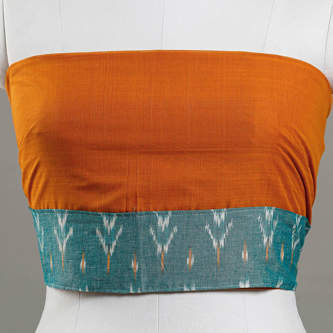 Buy Mangalagiri Handloom Cotton Blouse Piece with Border Online at iTokri.com