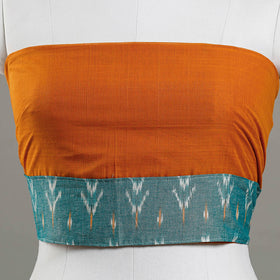 Buy Mangalagiri Handloom Cotton Blouse Piece with Border Online at iTokri.com