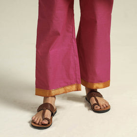 Buy Mangalagiri Handloom Cotton Kurta with Palazzo & Dupatta Set Online at iTokri.com