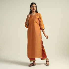 Mangalagiri Kurta with Palazzo & Dupatta Set
