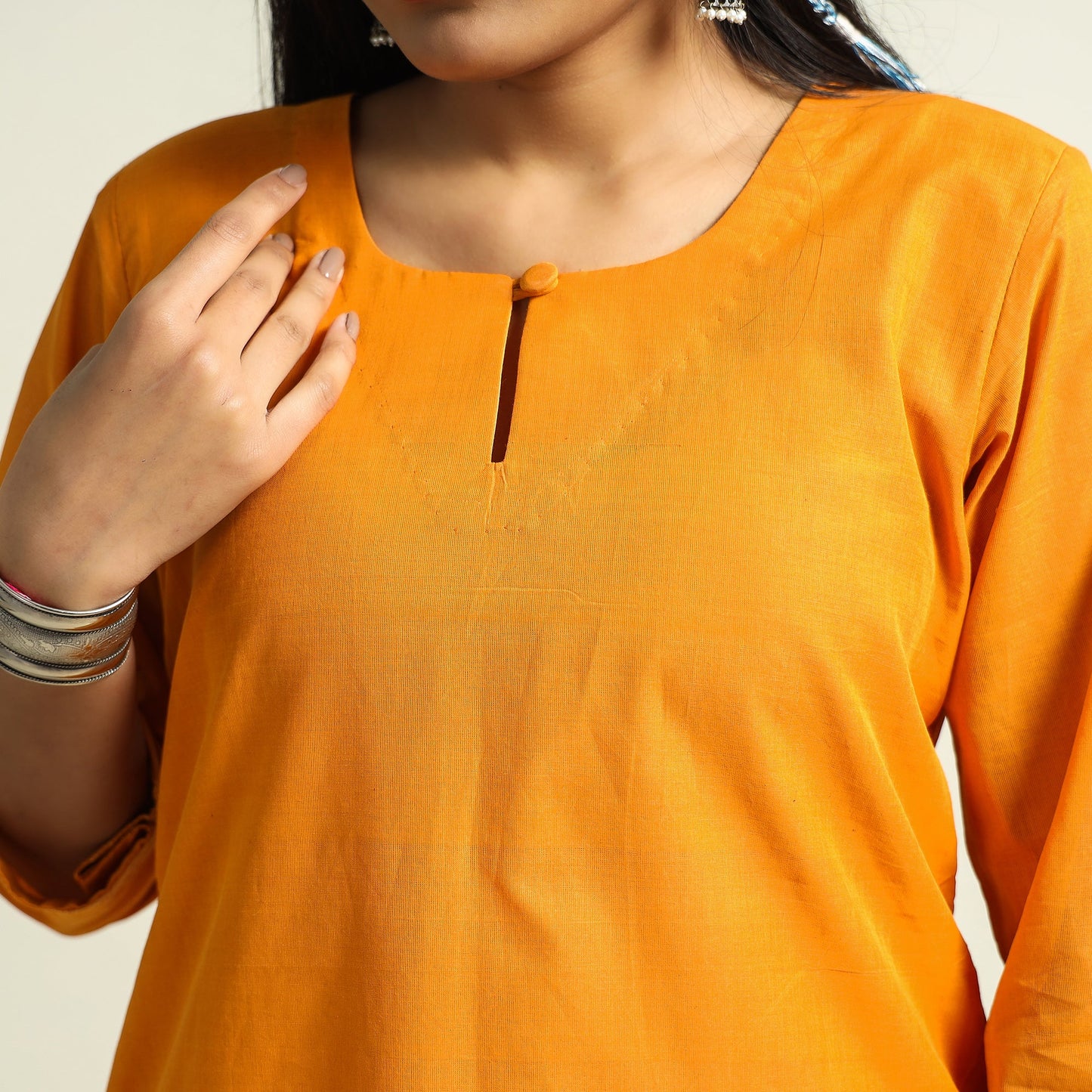 Buy Mangalagiri Handloom Cotton Kurta Online at iTokri.com