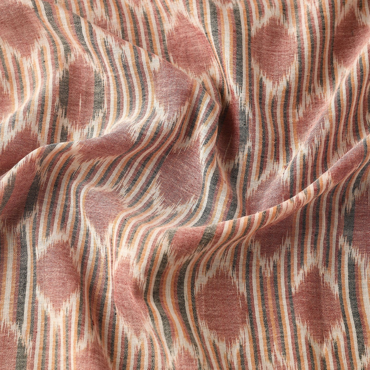Maniabandha Ikat Weave Handloom Cotton Fabric