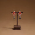 Mannat gs fabart handmade earrings - handcrafted