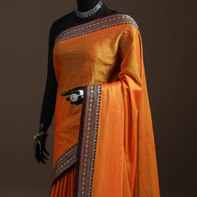 Mercerised cotton dharwad saree with thread border 15