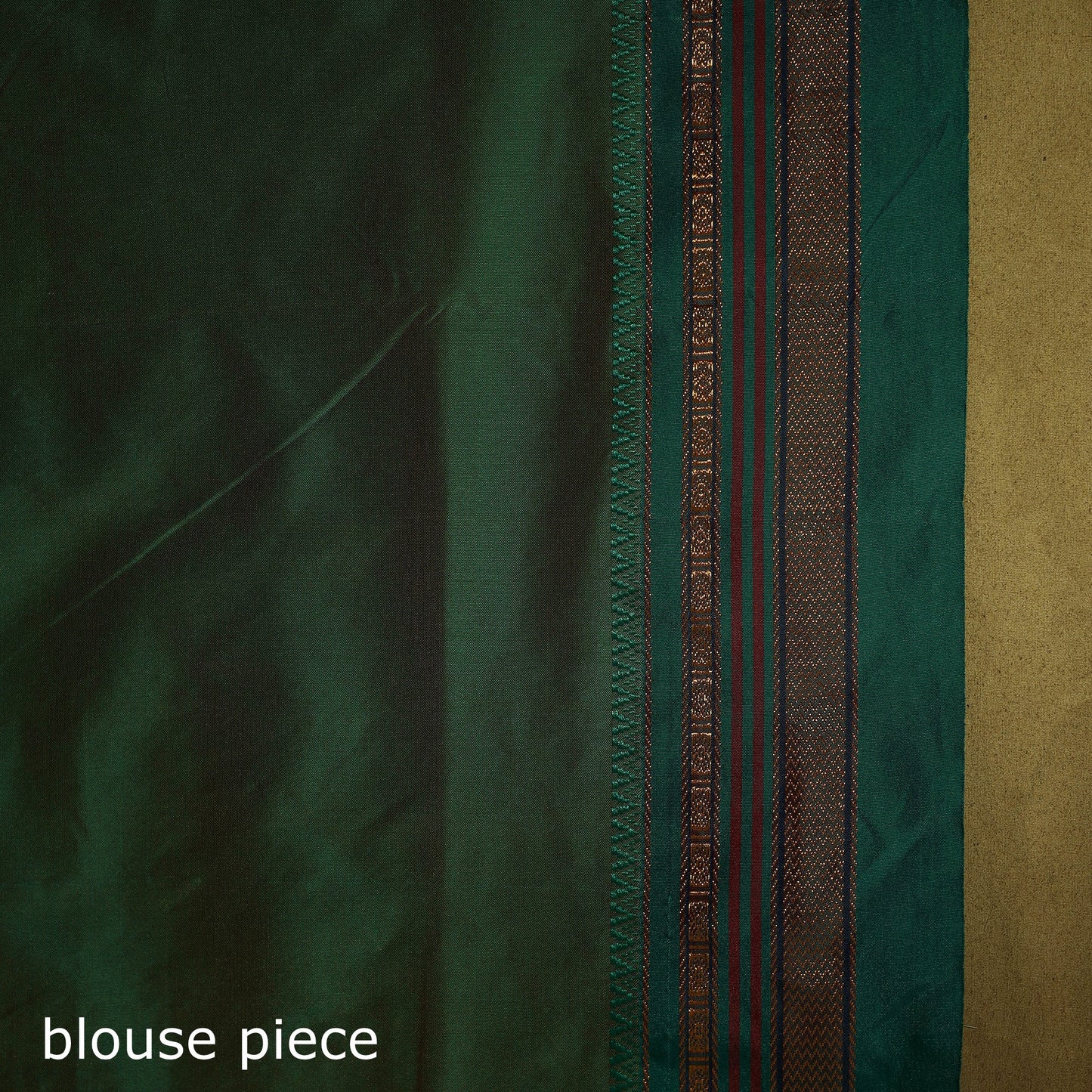 Orange - mercerized cotton ilkal saree with border 18