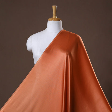 Orange - modal silk plain fabric 17 - handcrafted
