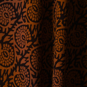 Natural dyed cotton hand bagh fabric 15 - handcrafted