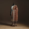 Natural dyed cotton pedana kalamkari dupatta 07
