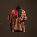 Natural dyed hand block kalamkari print patchwork cotton