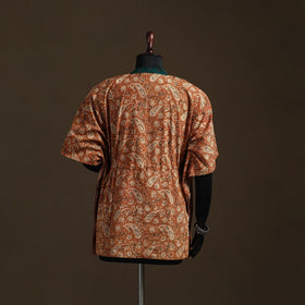 Natural dyed hand block kalamkari print patchwork cotton