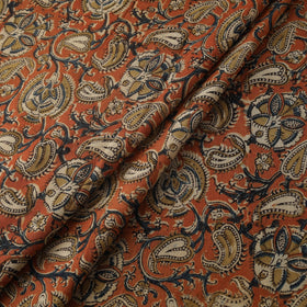 Natural dyed hand block print cotton pedana kalamkari