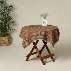 Orange - original pedana kalamkari natural dyed cotton