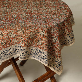 Orange - original pedana kalamkari natural dyed cotton