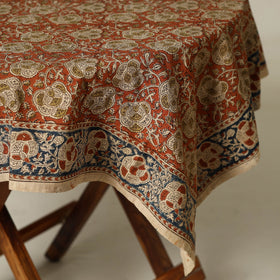 Orange - original pedana kalamkari natural dyed cotton