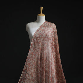 Pedana hand block print natural dyed kota doria cotton