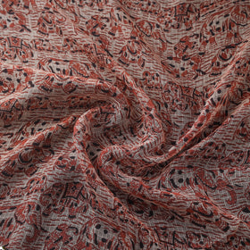 Pedana hand block print natural dyed kota doria cotton