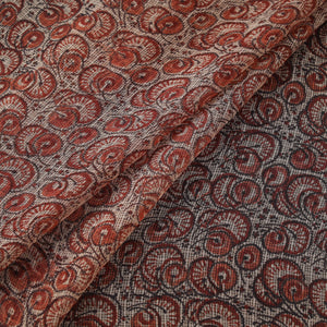 Pedana hand block print natural dyed kota doria cotton