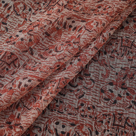 Pedana hand block print natural dyed kota doria cotton