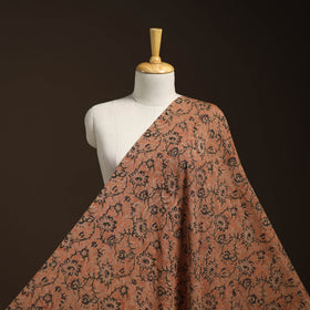 Orange - pedana handwoven wool natural dyed kalamkari