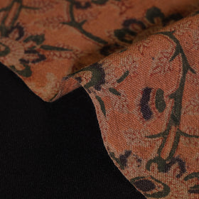 Orange - pedana handwoven wool natural dyed kalamkari
