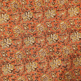  Pedana Kalamkari Block Printing Cotton Double Bed Cover Online at iTokri.com