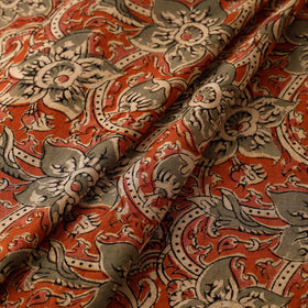 Buy Pedana Kalamkari Block Printed Cotton Fabric Online at iTokri.com