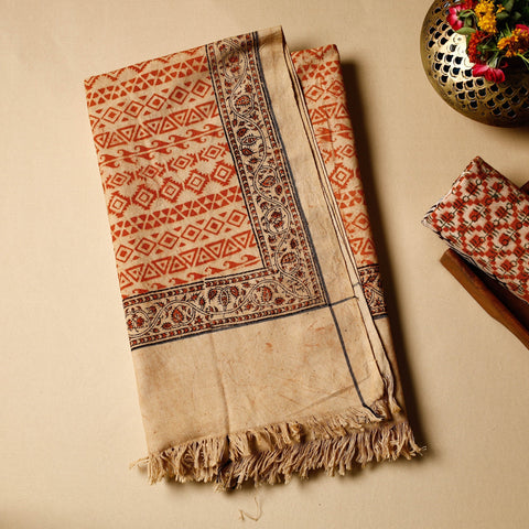  Pedana Kalamkari Block Printing Handloom Cotton Towel 