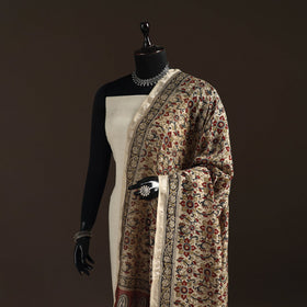 Orange - pedana natural dyed hand kalamkari dupatta