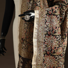 Orange - pedana natural dyed hand kalamkari dupatta