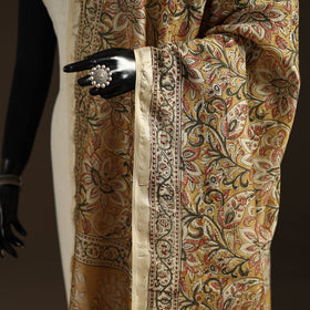 Orange - pedana natural dyed hand kalamkari dupatta