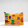  Pipli Applique Work Cotton Cosmetic Pouch 