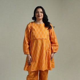 Pochampally ikat cotton co-ord set for women 04
