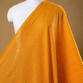 Orange - prewashed cotton jacquard weave fabric 07