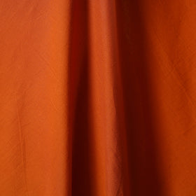 Orange - prewashed cotton plain fabric 13 - handcrafted
