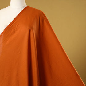 Orange - prewashed cotton plain fabric 13 - handcrafted