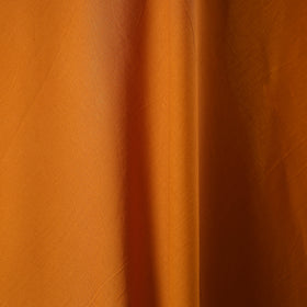 Orange - prewashed cotton plain fabric 17 - handcrafted