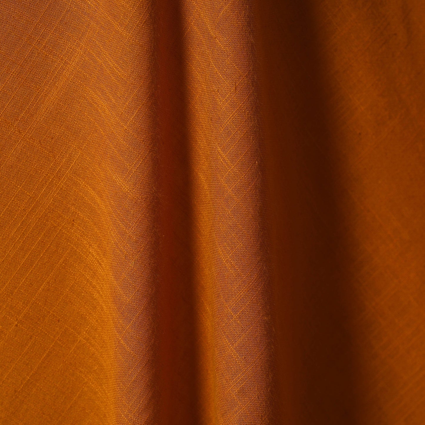 Prewashed slub cotton plain fabric 03 - handcrafted