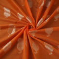 Pure handwoven silk cotton brocade banarasi fabric 05