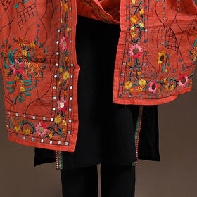  Ranihati Chanderi Silk Hand Embroidery Dupatta