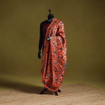 Ranihati chapa work chanderi silk hand embroidery dupatta