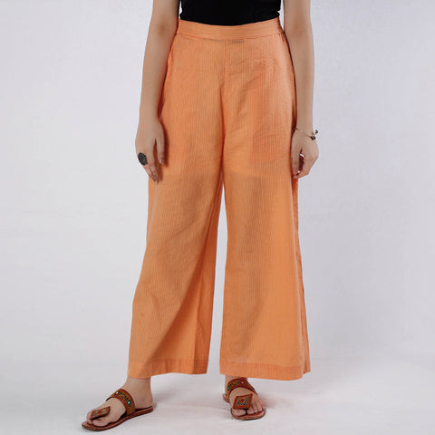  Running Stitch Cotton Palazzo by iTokri Casuals 