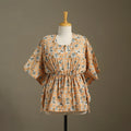 Sanganeri Block Print Cotton Kaftan (Short) 
