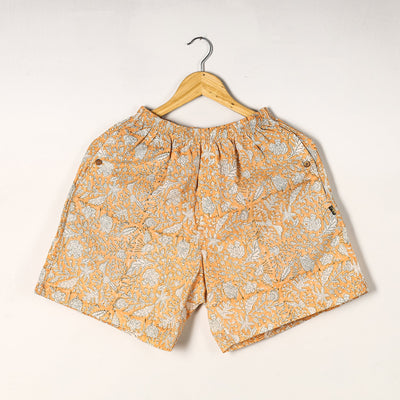  Sanganeri Block Printed Cotton Unisex Boxer/Shorts Online at iTokri.com