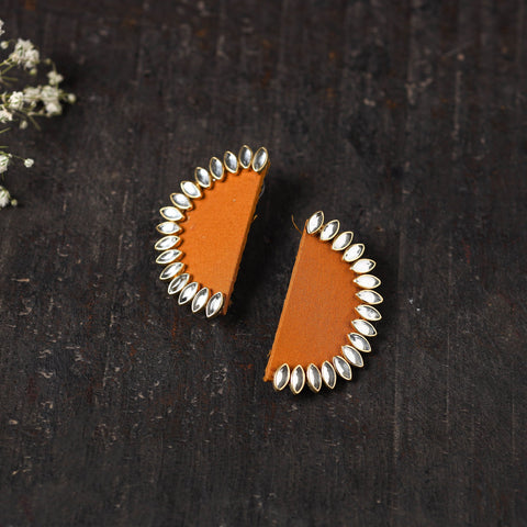 Shaheen Stone Work Fabart Earrings Online