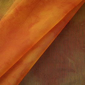 Shibori tie-dye kota doria cotton fabric 04 - handcrafted