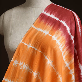 Shibori tie-dye pure mul cotton fabric 16 - handcrafted