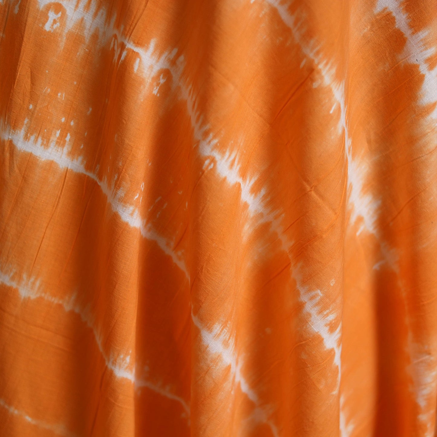 Shibori tie-dye pure mul cotton fabric 16 - handcrafted