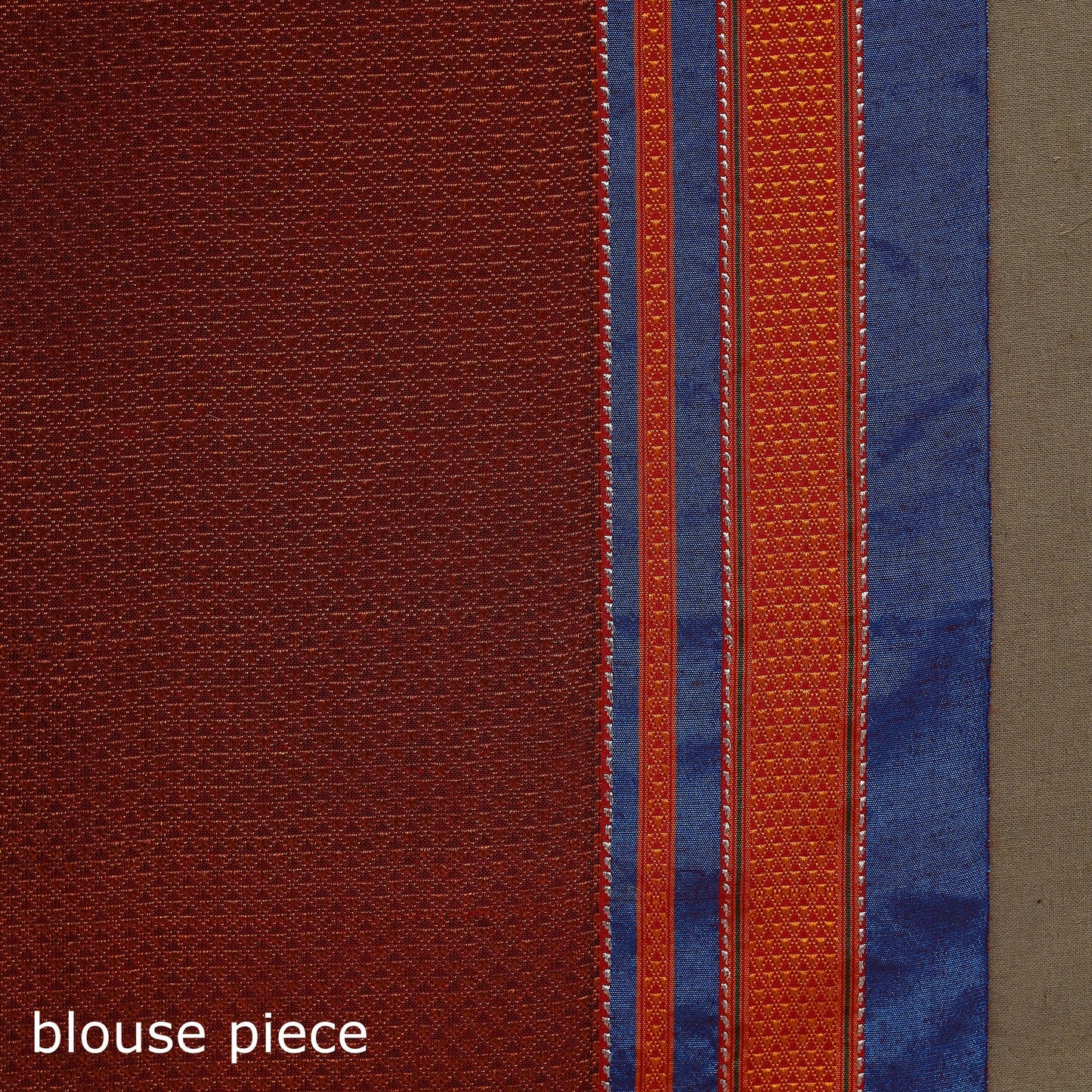 Silk cotton khun saree with ilkal pallu chikki paras border